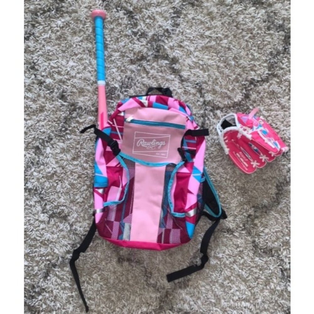 Baseball & Softball Equipment Bag | T-Ball / Rec / Travel | Backpack